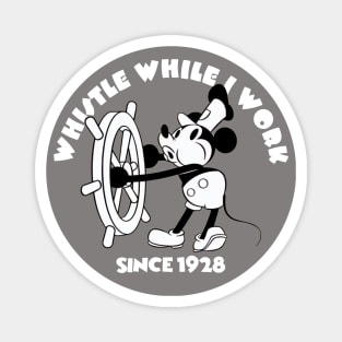 Whistle While I Work WH Magnet